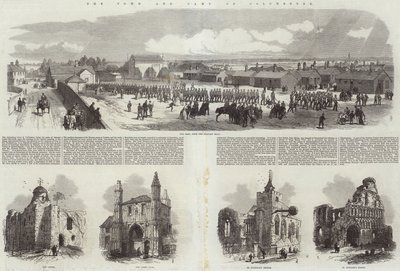 La ciudad y el campamento de Colchester de Samuel Read